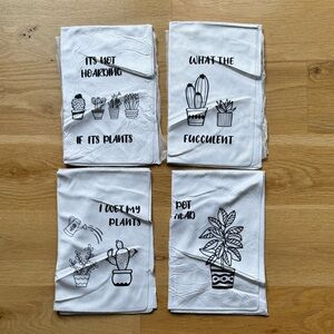 AMAZON | Plant printed microfiber towels